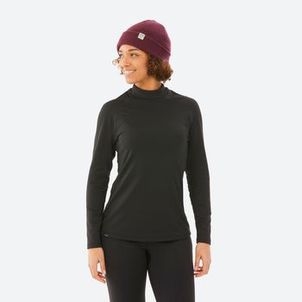 Blusa segunda pele feminina Ski 500 Timeless térmica