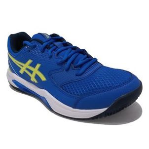 Tenis Asics Gel-Dedicate 8 Padel Azul e Amarelo Masculino