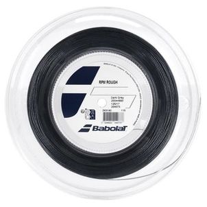 Corda Babolat RPM Rough 17L 1.25mm Cinza - Rolo com 200 Metros