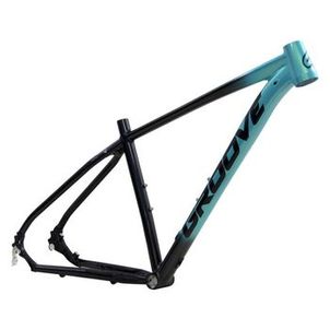 Quadro Groove SKA Tapered Aro 29 Verde Claro e Grafite