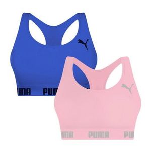 Kit 2 Tops Puma Nadador Sem Costura Feminino