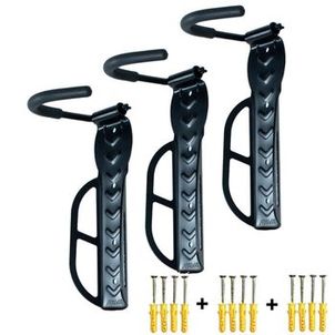 3x Suporte parede bicicleta bike vertical Rava gancho fixo