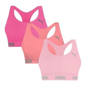 Kit 3 Tops Puma Nadador Sem Costura Feminino