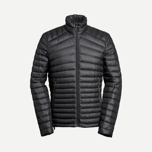 Jaqueta Masculina de Trekking MT100 -5ºC Forclaz Preto