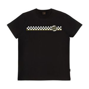 Camiseta Santa Cruz Infinite Ringed Dot SS Masculina Preto