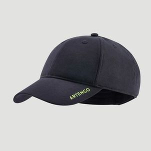 Boné Infantil de Tennis Tc 500 Artengo Preto pretoleo