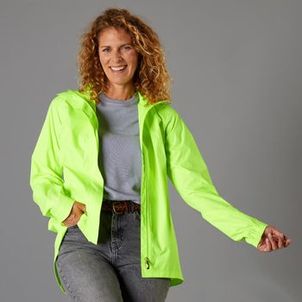 Jaqueta impermeável feminino de Ciclismo Urbano 120
