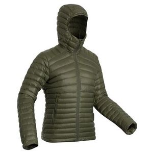 Jaqueta Masculina de Trekking Full Down 500 Forclaz