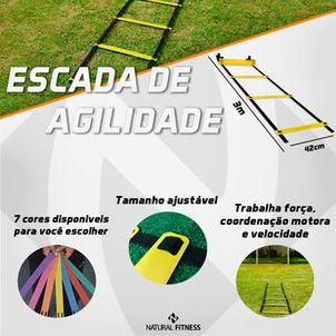 Escada Agilidade Amarelo