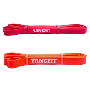 Kit Super Band Extensor Elástico Leve e Médio Yangfit