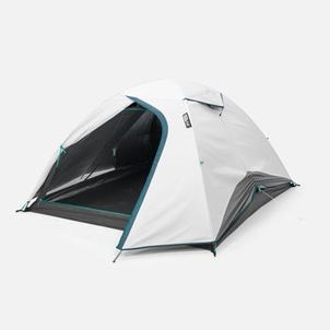 Conjunto Conjunto Barraca de trilha Arpenaz Fresh&Black 3 pessoas +Colchão inflável Air Basic 70+ Bomba De Pé Para Colchão Inflável