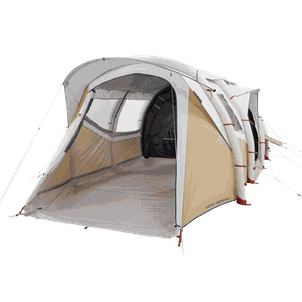 Conjunto Conjunto Barraca de Camping Familiar Air seconds family 6.3 + Colchão inflável Air Basic 70+ Bomba De Pé Para Colchão Inflável