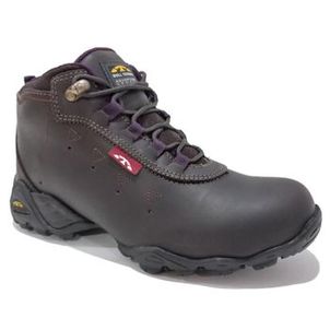 Bota Bull Terrier Breeze Trilha Marrom Burnet e Uva Feminino