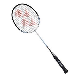 Raquete de Badminton Yonex Muscle Power 2 Branca Preta e Azul