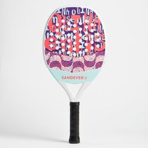 Raquete de Beach Tennis Sandever BTR 500 Fibra de Vidro e Carbono