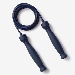 Corda de Pular de Treino com Pegas de Borracha Ajustável 3m Domyos Azul-escuro