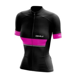 Camisa Refactor 3Xu Panamera Feminina - Preta/Rosa