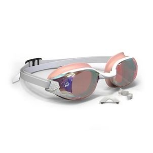 Óculos de Natação Bfit 500 Nabaiji Cinza-rosa