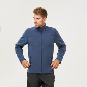 Blusa Masculina de Trilha Fleece Térmica com Zíper Quechua