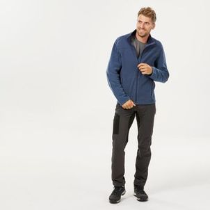 Blusa Masculina de Trilha Fleece Térmica com Zíper Quechua