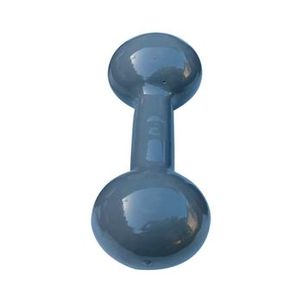 Halter 9kg Emborrachado Equilibrio Fitness