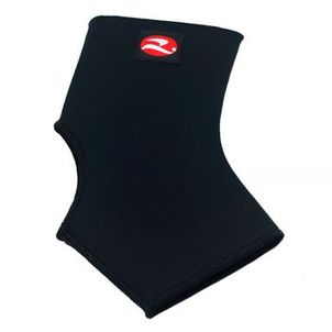 Tornozeleira Neoprene Cano Longo Realtex Preto G