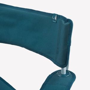 Cadeira Dobrável Camping com Apoio de Braços Quechua Azul