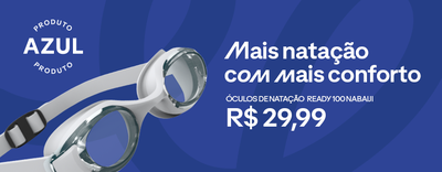 Mais natação com mais conforto - Óculos de natação nabaijo por R$29,99