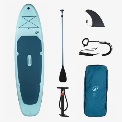 Decathlon | Kit Stand Up Paddle Inflável Adulto 10.6 Itiwit Azul
