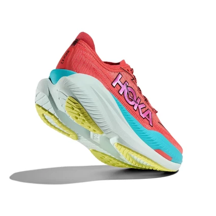 Decathlon | Tênis Masculino de Corrida Mach X2 Hoka Vermelho