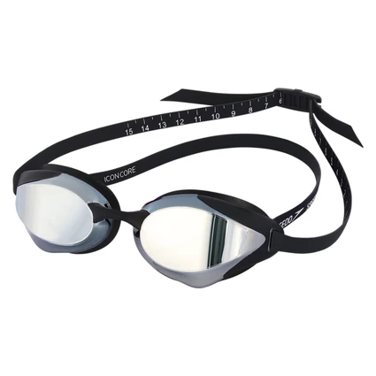 Decathlon | Óculos de Natação Icon Core Preto Fume Espelhado | Speedo