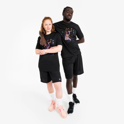 Decathlon | Camiseta Masculina de Basquete TS500 Kipsta Preta