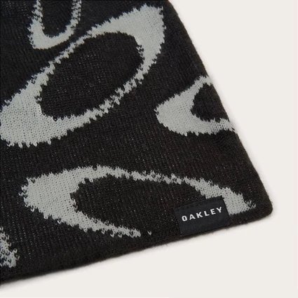 Decathlon | Gorro Oakley Ellipse Graphic Beanie Black/Grey