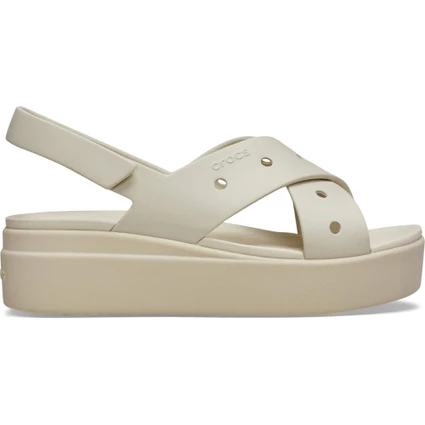 Decathlon | Sandália Crocs Brooklyn 4U Cross Strap Sandal Frappe