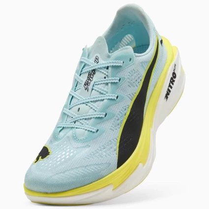 スパイク・シューズ Puma Deviate NITRO Elite 4 Decathlon | Tênis Feminino de Corrida Deviate Nitro Elite 4 Azul Puma
