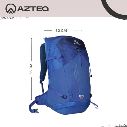 Decathlon | Mochila de Trilha Azteq TOPO 32L com Suporte