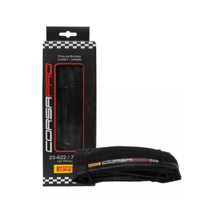 Decathlon | Par pneu aro 700 x 23 bike speed Pirelli Corsa Pro kevlar
