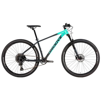 Decathlon | Bicicleta Groove Ska 70 12v aro 29 Vde Claro/Graf