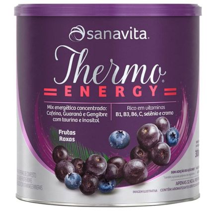 Decathlon | Thermo Energy Termogênico Sanavita 300g Frutas Roxas