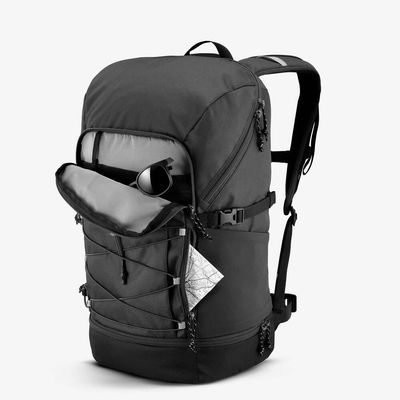 Decathlon | Mochila de Trilha 500 Arpenaz 30l Quechua Preta