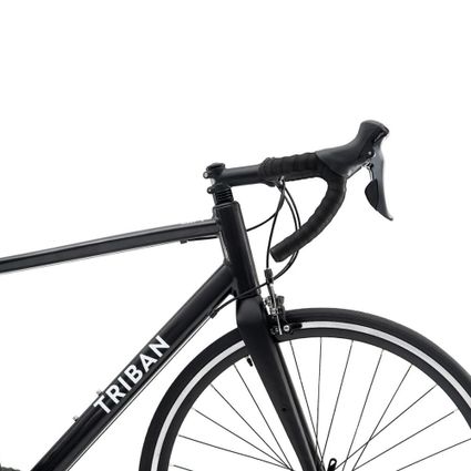 Decathlon | Bicicleta Adulta de Estrada RC120 Triban Preta