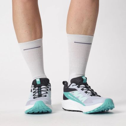 Decathlon | Tênis Feminino Salomon Sense Ride 5 Azul Trail Running
