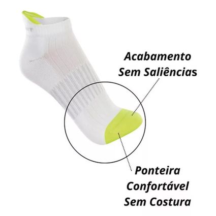 Decathlon | Meia Soquete Lupo 1 Par Dia a Dia Running 15555