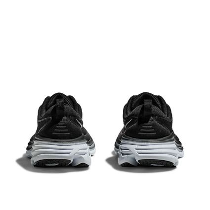 無碍　HOKA ONE ONE BONDI 8 WIDE BLACK Hoka Bondi 8 Tênis de corrida masculino (largo) para uso diário