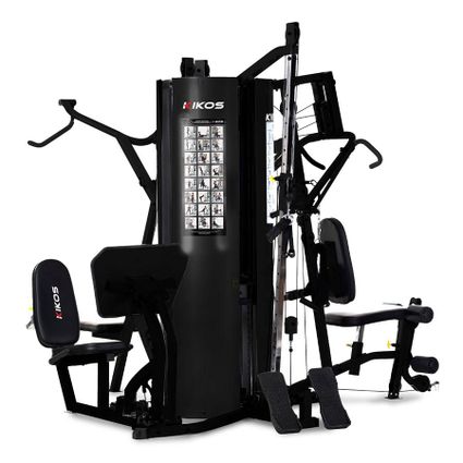 Decathlon | Estação de Musculação Kikos 518BKI 4 Torres 72kg