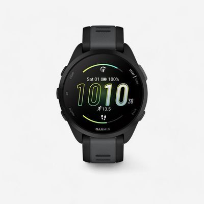 ☆美品☆GARMIN FORERUNNER 165 Relógio Garmin Forerunner 165 AMOLED Music Preto - Direct Esportes