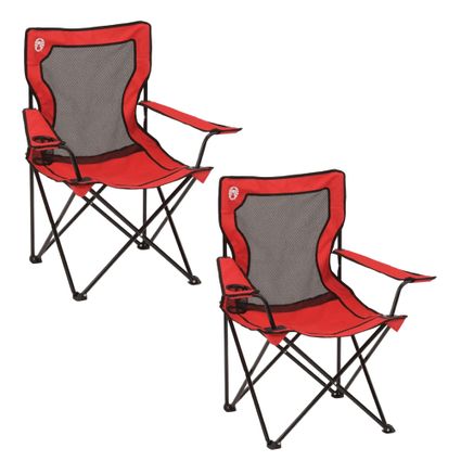 Coleman チェアー　2セット Amazon.co.jp: 【2個セット】Coleman QUAD CHAIR コールマン チェア