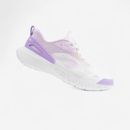 Decathlon | Tênis Feminino de Corrida Jogflow 190.1 Kiprun Roxa Branca