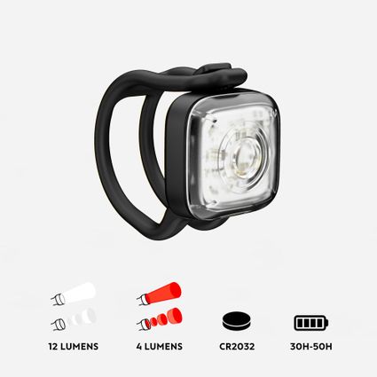 Decathlon | Luz de Ciclismo SL110 Decathlon Preta
