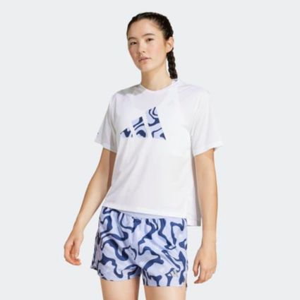 Decathlon | Camiseta Feminina de Corrida Run It Adidas Branca